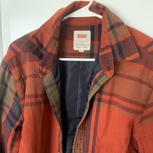 levi's flannel jacket